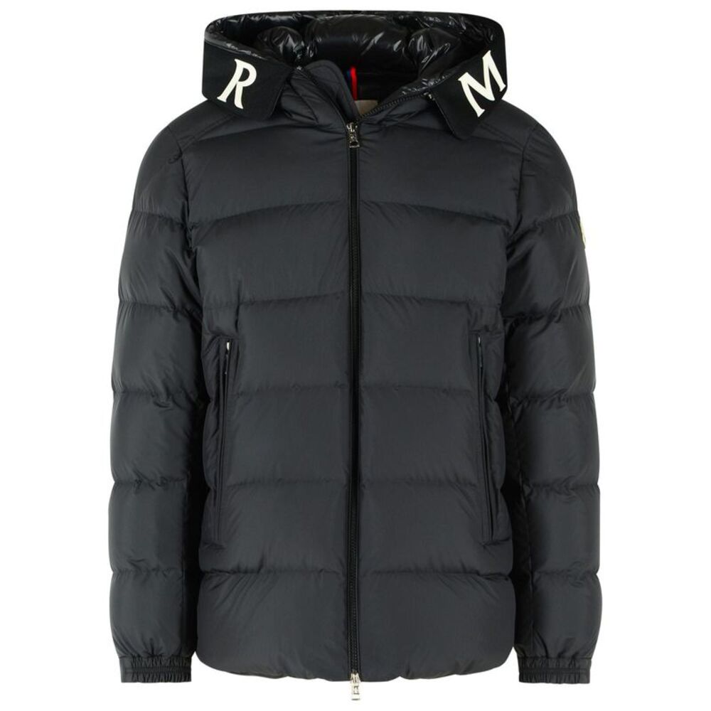 Moncler 'Orvelle' Black Polyester Midi Lead Men